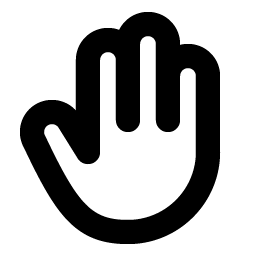 Hand Bold Smiley – Icons