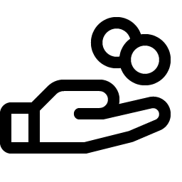 Hand Coins Smiley – Icons