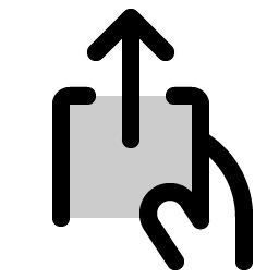 Hand Deposit Duotone Smiley – Icons