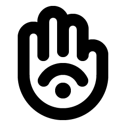 Hand Eye Bold Smiley – Icons