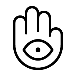 Hand Eye Thin Smiley – Icons