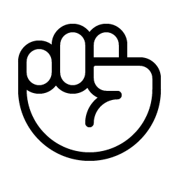 Hand Fist Light Smiley – Icons