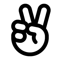 Hand Peace Smiley – Icons