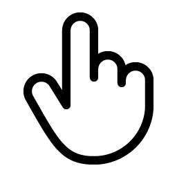 Hand Pointing Light Smiley – Icons