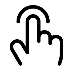 Hand Tap Light Smiley – Icons