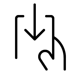 Hand Withdraw Thin Smiley – Icons