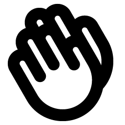 Hands Clapping Bold Smiley – Icons