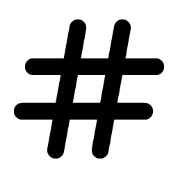 Hash Bold Smiley – Icons
