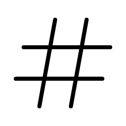 Hash Thin Smiley – Icons