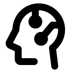 Head Circuit Bold Smiley – Icons