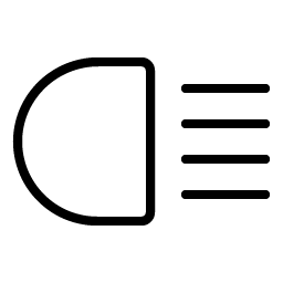 Headlights Thin Smiley – Icons