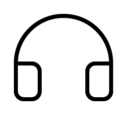 Headphones Thin Smiley – Icons