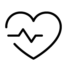 Heartbeat Thin Smiley – Icons