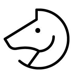 Horse Thin Smiley – Icons