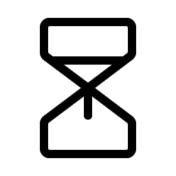 Hourglass Medium Light Smiley – Icons