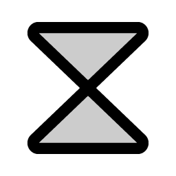 Hourglass Simple Duotone Smiley – Icons