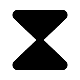 Hourglass Simple Fill Smiley – Icons