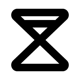 Hourglass Simple High Bold Smiley – Icons