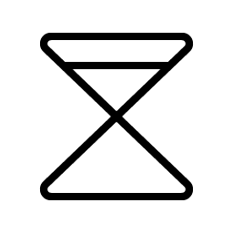 Hourglass Simple High Thin Smiley – Icons