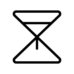 Hourglass Simple Medium Thin Smiley – Icons