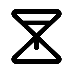 Hourglass Simple Medium Smiley – Icons