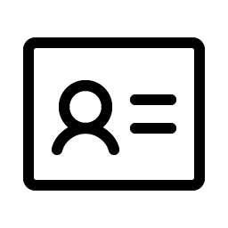 Identification Card Light Smiley – Icons