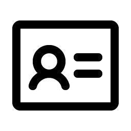 Identification Card Smiley – Icons