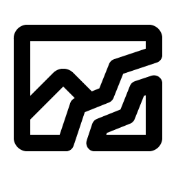 Image Broken Bold Smiley – Icons