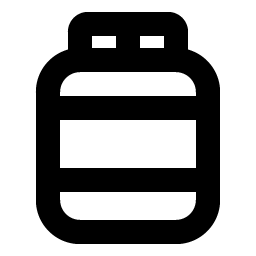 Jar Label Bold Smiley – Icons