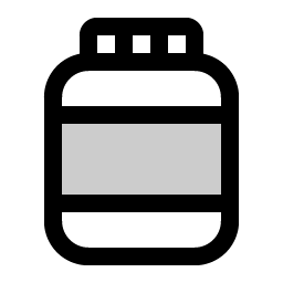 Jar Label Duotone Smiley – Icons