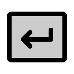 Key Return Duotone Smiley – Icons
