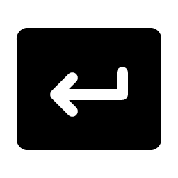 Key Return Fill Smiley – Icons