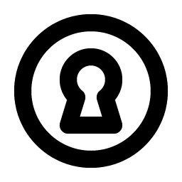 Keyhole Bold Smiley – Icons