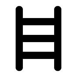 Ladder Simple Bold Smiley – Icons