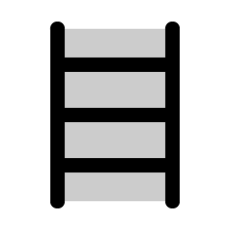 Ladder Simple Duotone Smiley – Icons