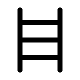 Ladder Simple Smiley – Icons