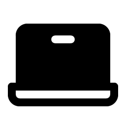 Laptop Fill Smiley – Icons