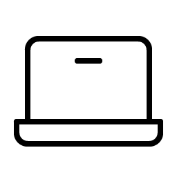 Laptop Thin Smiley – Icons