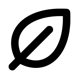 Leaf Bold Smiley – Icons