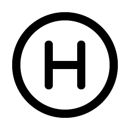 Letter Circle H Smiley – Icons