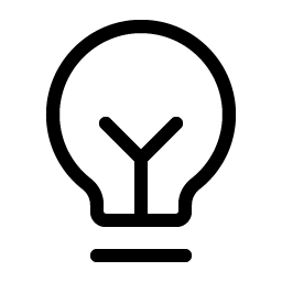 Lightbulb Filament Light Smiley – Icons