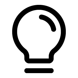 Lightbulb Smiley – Icons