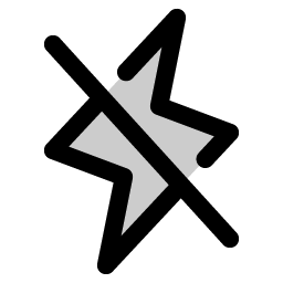 Lightning Slash Duotone Smiley – Icons