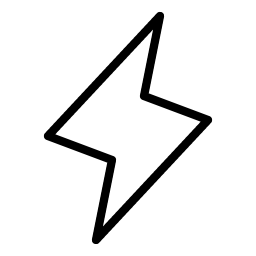 Lightning Thin Smiley – Icons