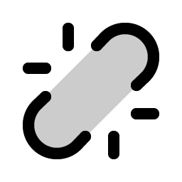 Link Break Duotone Smiley – Icons