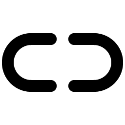 Link Simple Horizontal Break Bold Smiley – Icons