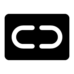 Link Simple Horizontal Break Fill Smiley – Icons