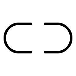 Link Simple Horizontal Break Thin Smiley – Icons