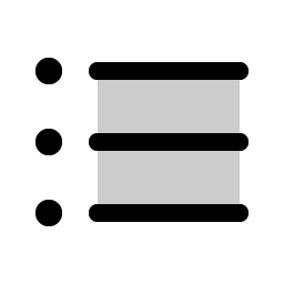 List Bullets Duotone Smiley – Icons
