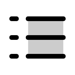 List Dashes Duotone Smiley – Icons